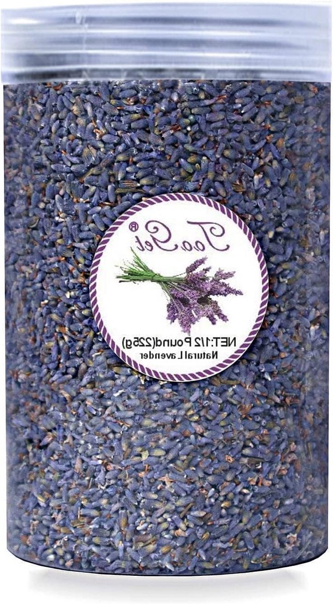 Culinaire Gedroogde Lavendelknoppen, 100% Rauwe Hoogland Lavendelbloemen, Premium Kwaliteit voor Koken en Aromatherapie (227g)