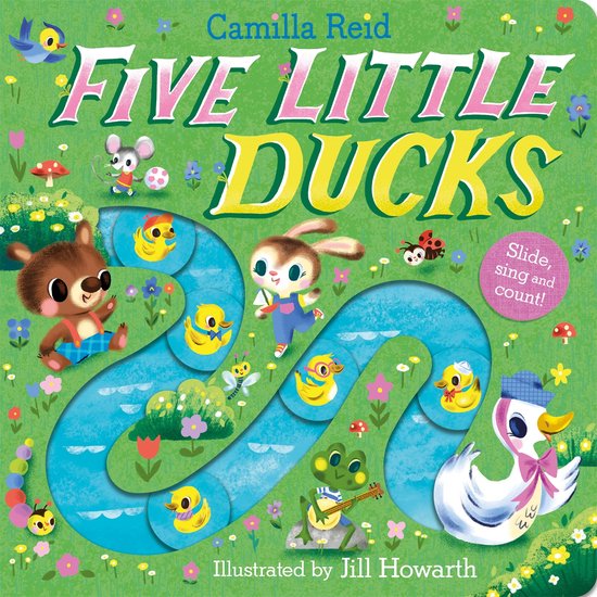 Slide and Count1- Five Little Ducks - cover