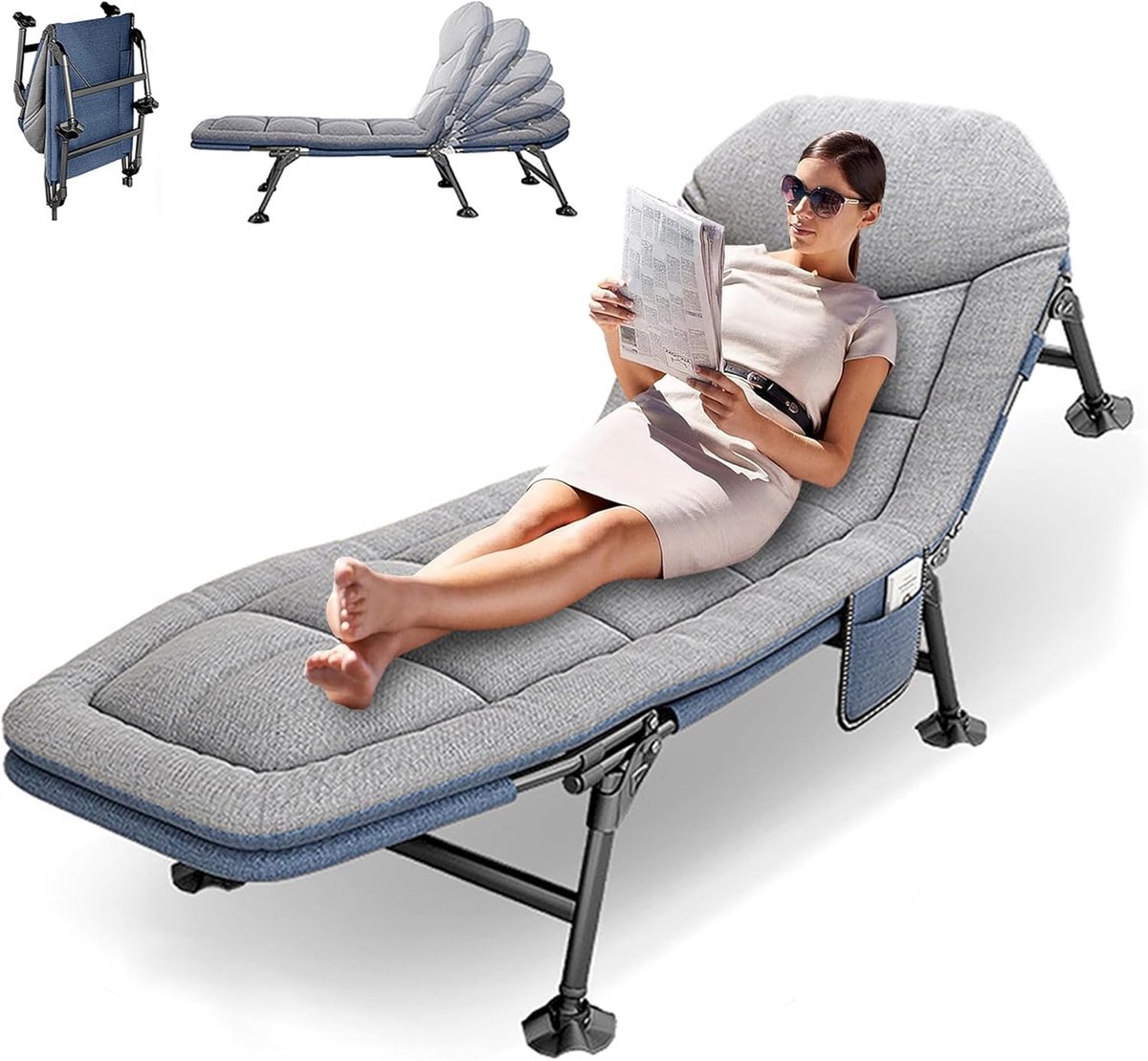 Veldbed Inklapbaar - Stretcher - Vouwbed - lichtgewicht