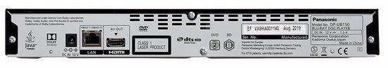 4K UHD Blu-Ray Speler - Ultra HD - Film Kijken - Natuurlijke Texturen - 3840x2160 Resolutie - Zwart — afbeelding 4