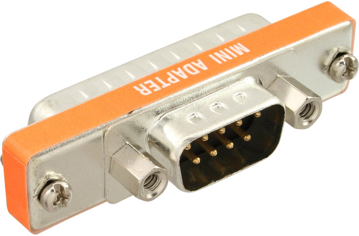 AT Adapter 9 Pin Sub-D male / 25 Pin Sub-D male short