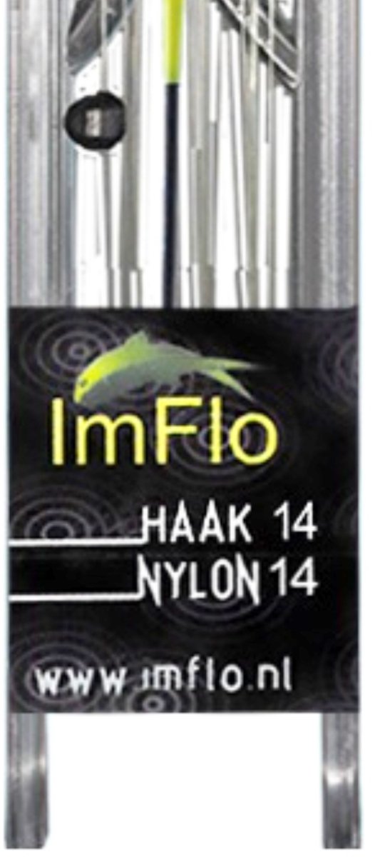 Luxe Kant-en-klaar Vistuigje Judith 14/00 - Haak 14 - Dobber 1,0 gram Witvistuigje Wedstrijdtuigje van luxe — afbeelding 3