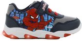 Spiderman - Schoenen voor jongens met lichtjes - Sneakers voor kinderen met klittenband - Lichtgevende kindersneaker - Maat 26 - Blauw