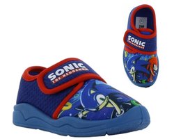 Sonic en Knuckles sloffen voor jongens - blauw