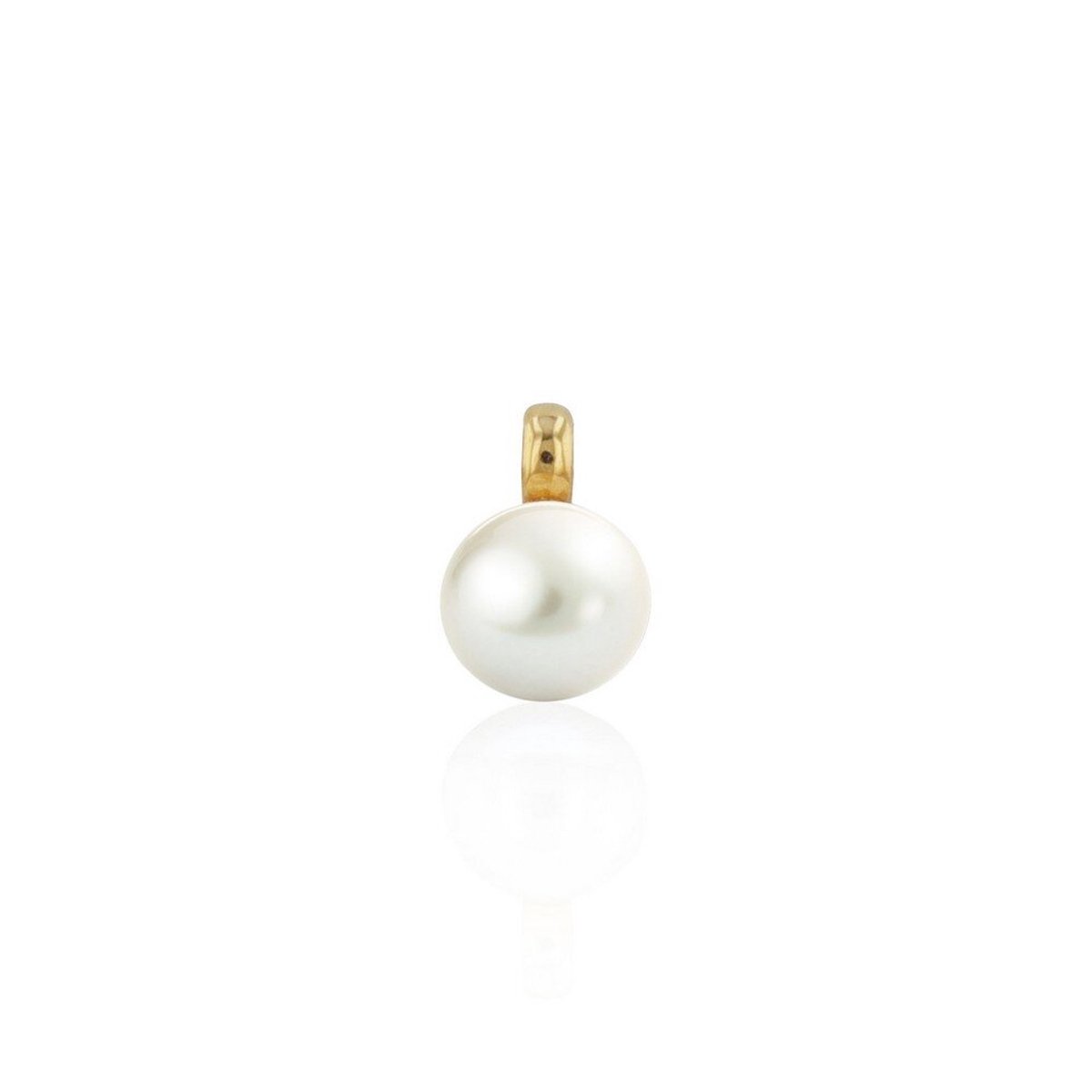 Luna-Pearls - 206.0184 - Hanger - Dames - 925er Zilver ve Roségouduld - Zoetwatercultuurparel Ming