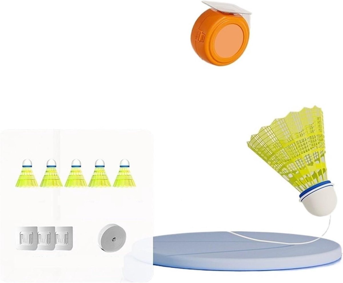 Badminton Trainer - Solo Oefenapparaat - Badminton Trainen - Automatische Rebound - One Size - Met Ballen