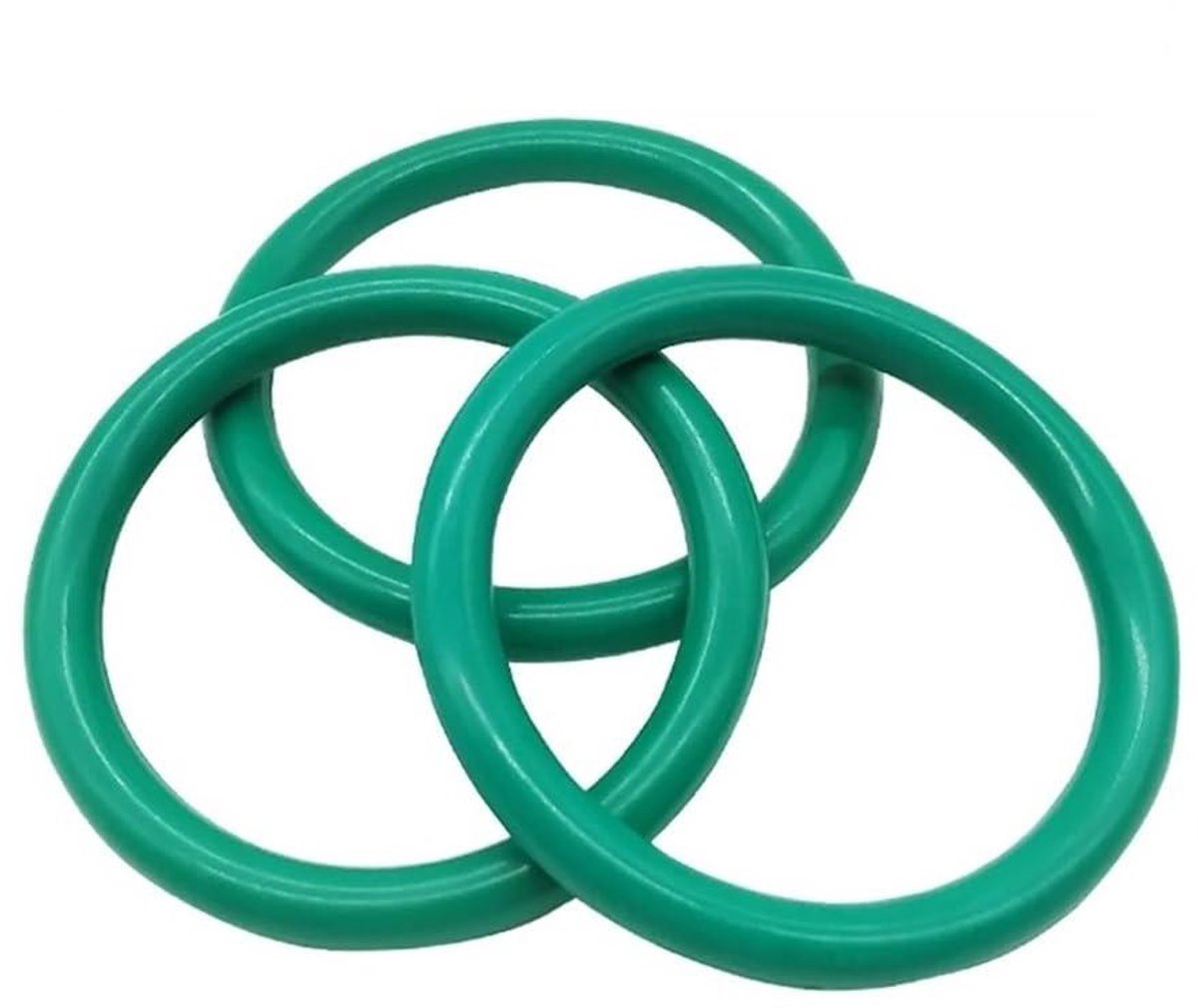 Afdichtring Rubber - Pakking Ring - Lekkage Voorkomen - Corrosiebestendig - OD 9-400mm - Groen