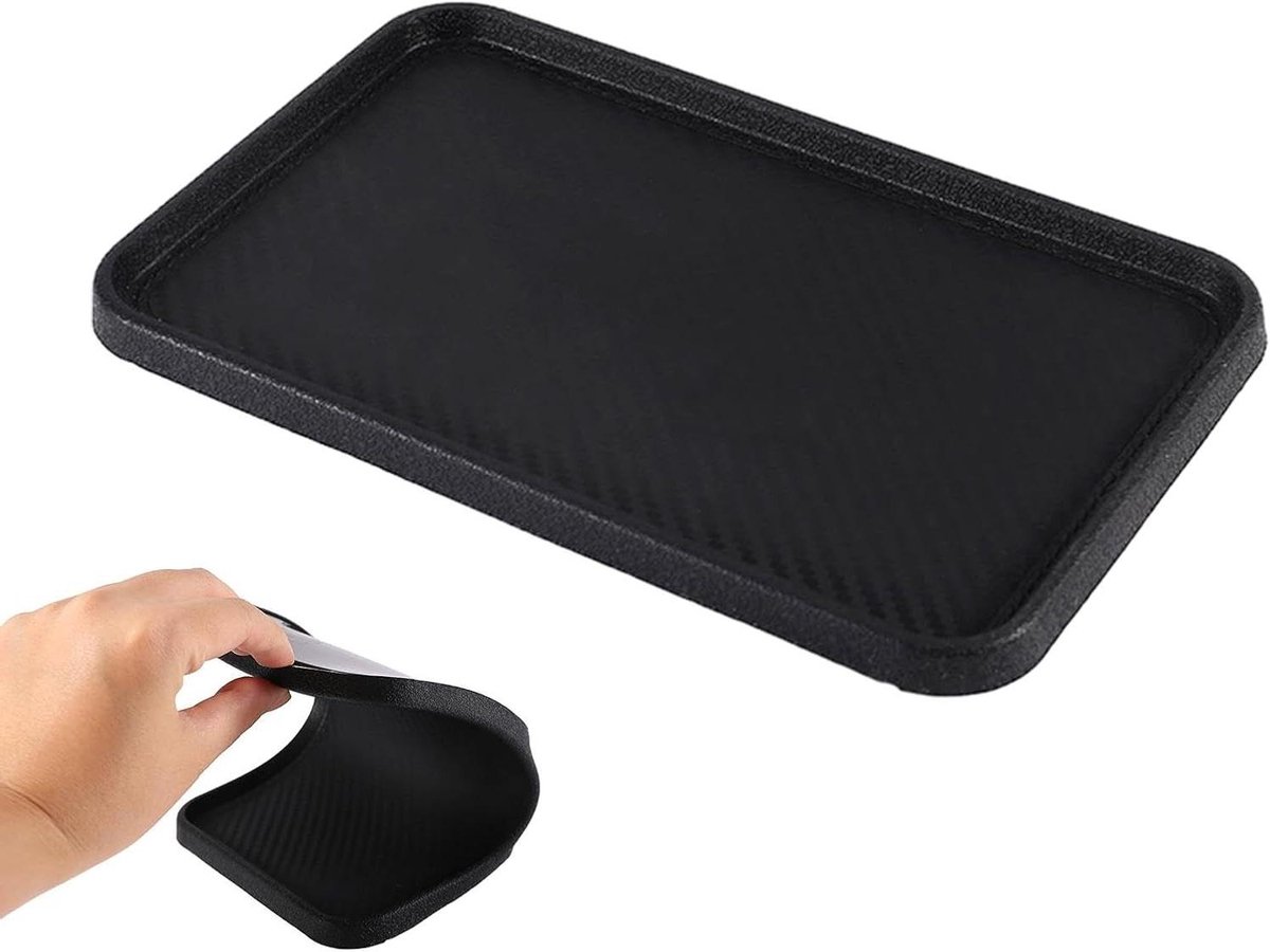 Dashboard Kleefmat - Telefoonhouder - Veilig Rijden - Stabiel Ontwerp - 20 cm - Zwart