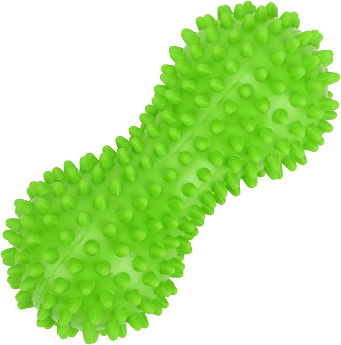 Massagebal - Spierroller - Spierontspanning - Stevige noppen - 15 cm - Groen