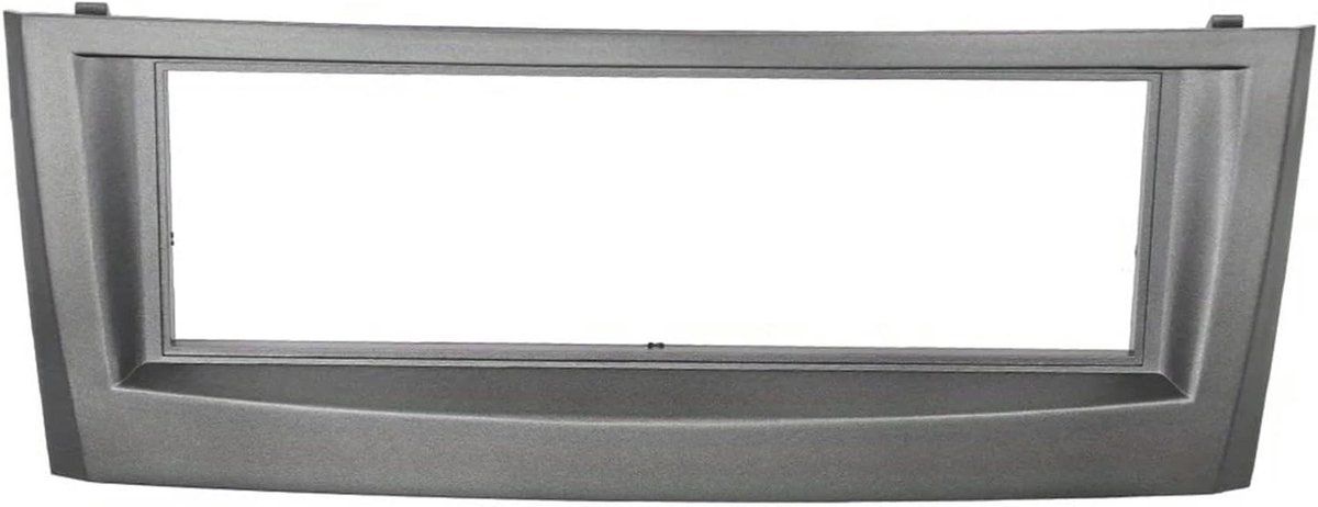 Autoradio Fascia - Dashboard Frame - Auto Interieur Upgraden - Naadloze Montage - 1 Din - Zwart