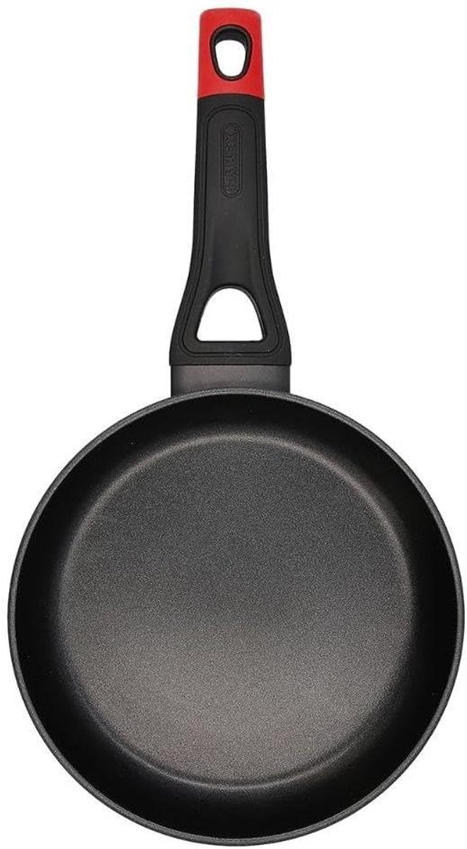 Koekenpan - Koekenpan - Koken - Aluminium - 22 cm - Zwart