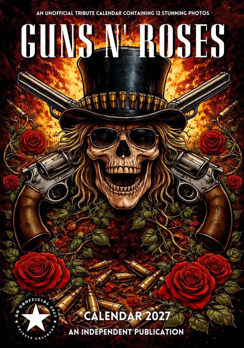 Guns N' Roses Kalender 2027 A3