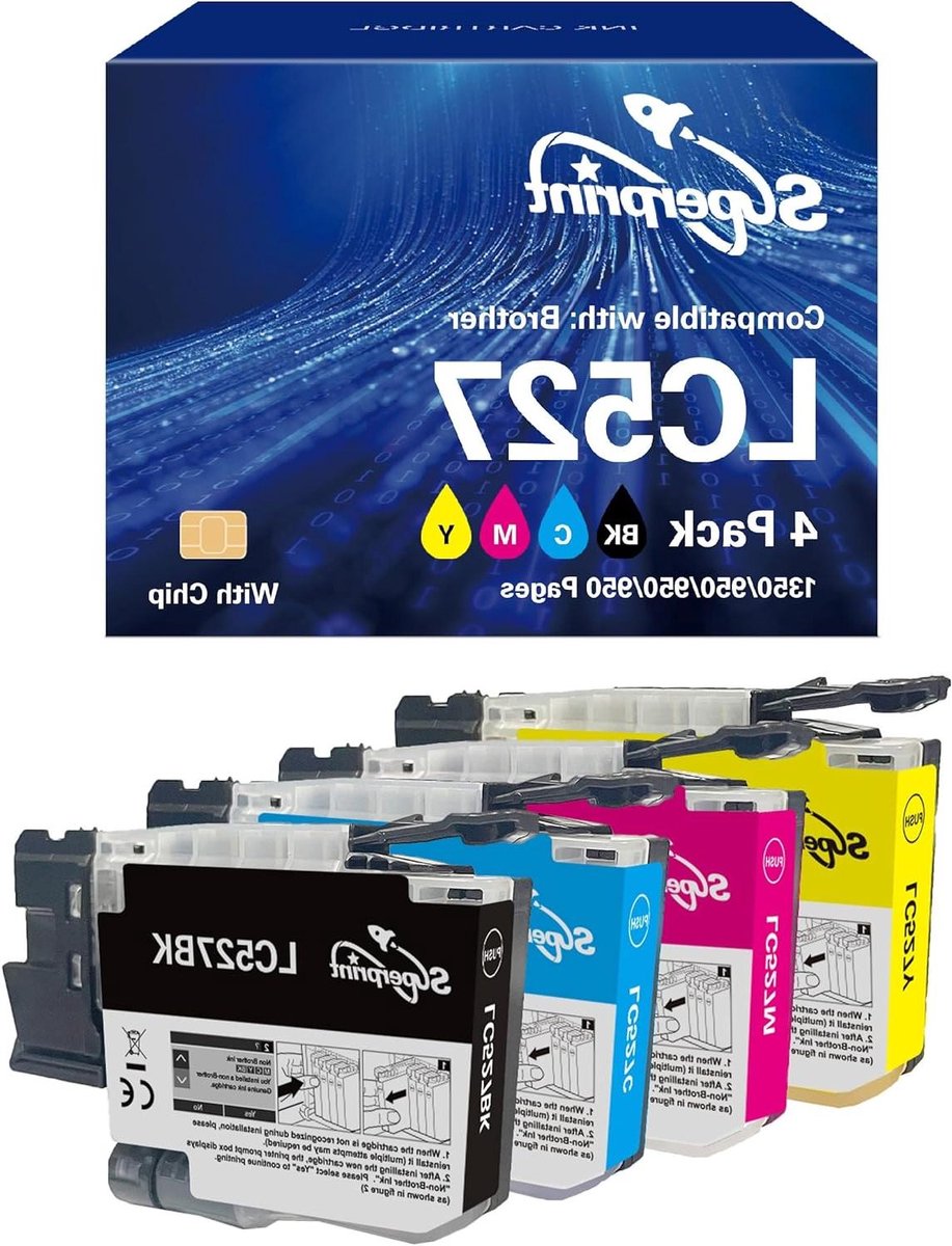 Ink Cartridges - Printer Inkt - Documenten Printen - Stabiele Compatibiliteit - 4 Stuks - Multicolor