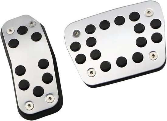 Pedaalhoezen Auto - Accessoires Interieur - Verbeteren Rijervaring - Antislip Oppervlak - 25 x 10 x 5 cm - Metaal — afbeelding 4