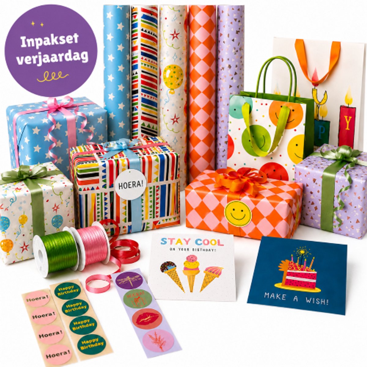 Inpakset Verjaardag Kinderen Compleet