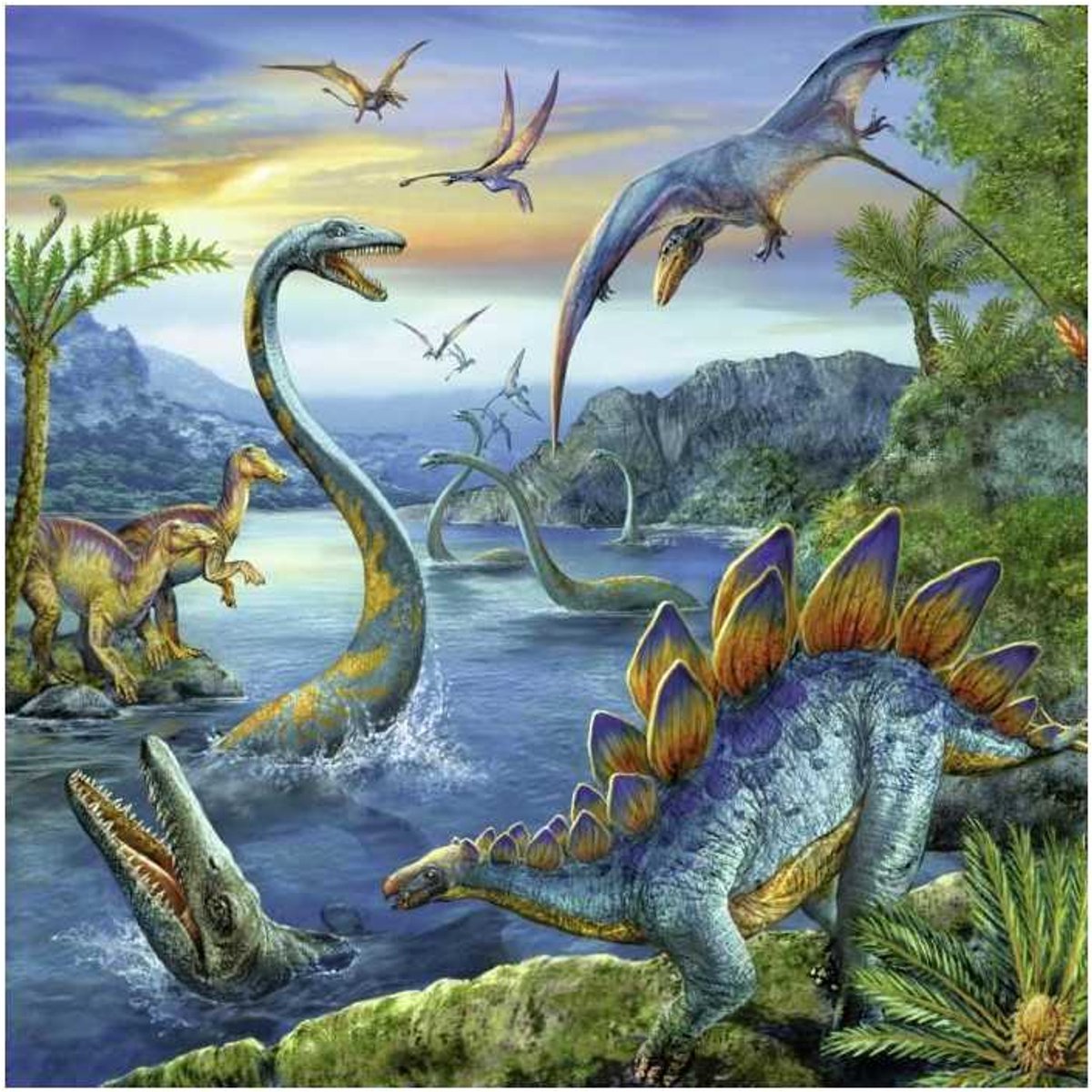 Ravensburger DinosauriÃ«rs - 3x49 stukjes - kinderpuzzel — afbeelding 16