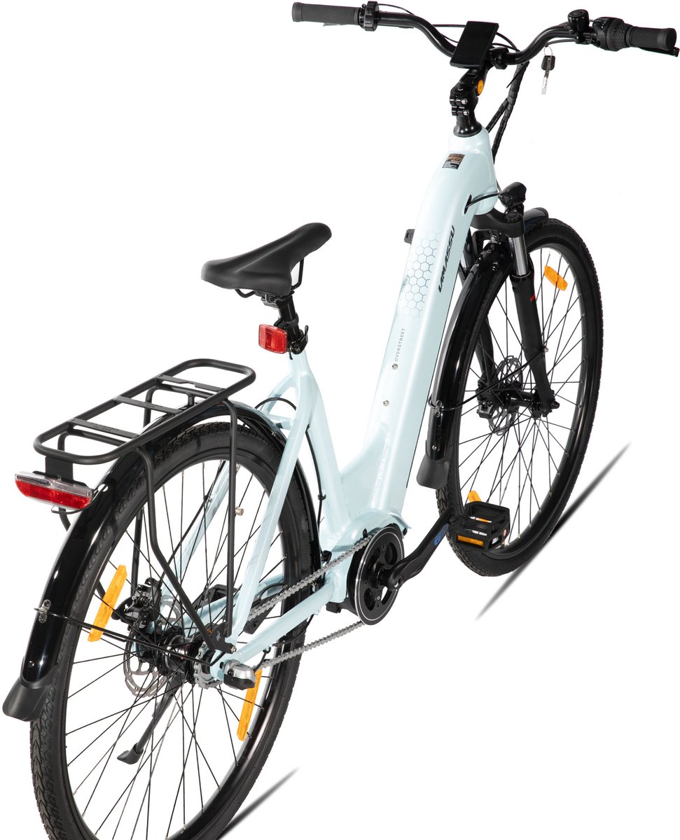 HILAND Overstreet E-Bike Dames - 28 inch - Hydraulische Schijfremmen - 3 Speed Naafversnelling - 250W - 10.4Ah Accu - Lage Instap thumbnail 2