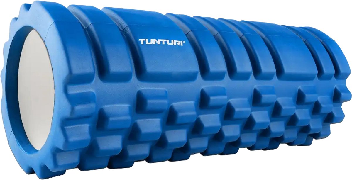 Tunturi Yoga Grid Foam Roller - Massage Roller - Blauw thumbnail 2