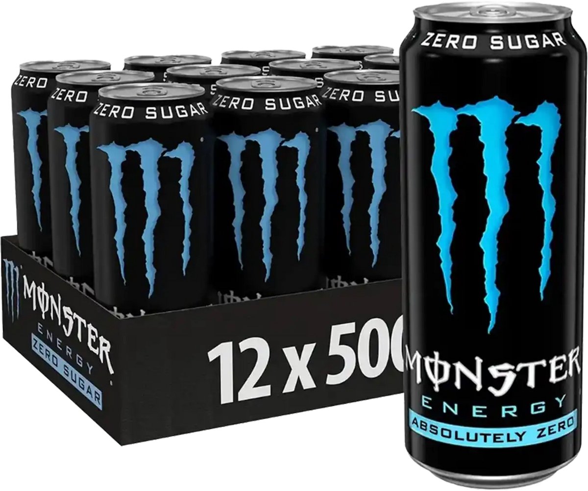 Monster Absolute Zero - 12x 500 ml