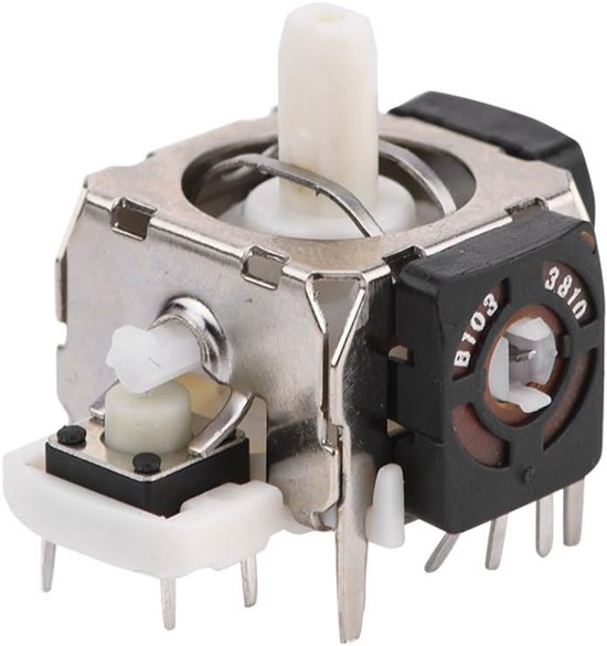 Analoge Stick Module - Joystick Vervanging - Controller Reparatie - Direct Vervangend Onderdeel - 5 Stuks - Zwart — afbeelding 5