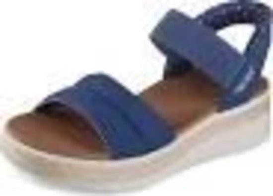 Sandales pour femmes Skechers Bobs Sun Ray pour femme - Bleu marine