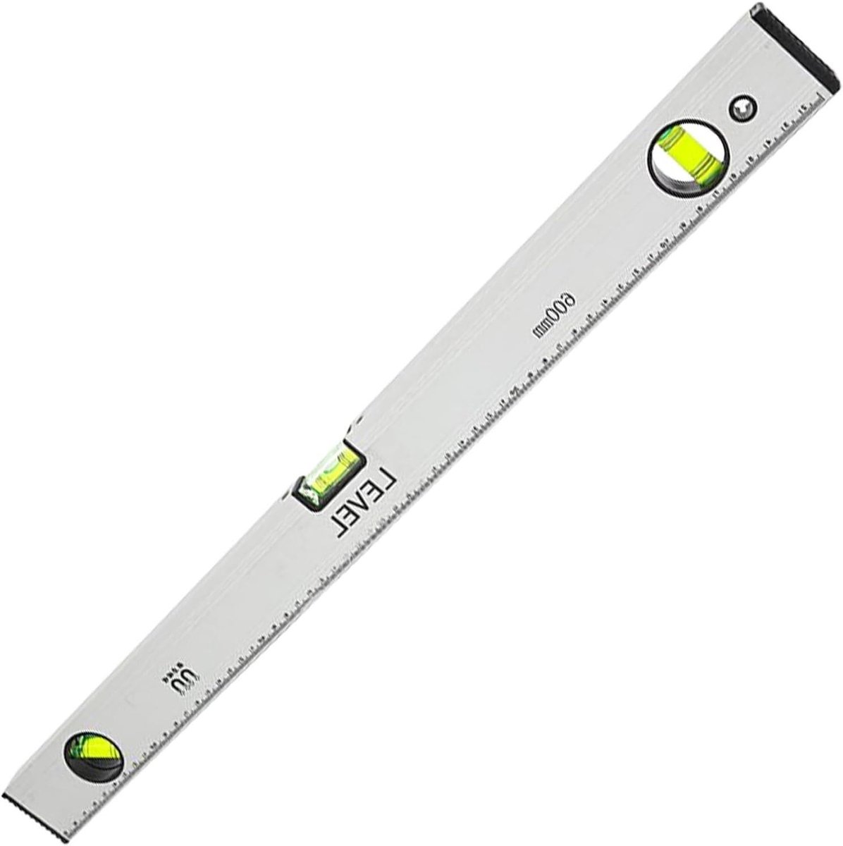 Lange Waterpas - Meetlat Aluminium - Bouw Projecten - Magnetische Bevestiging - 600 mm