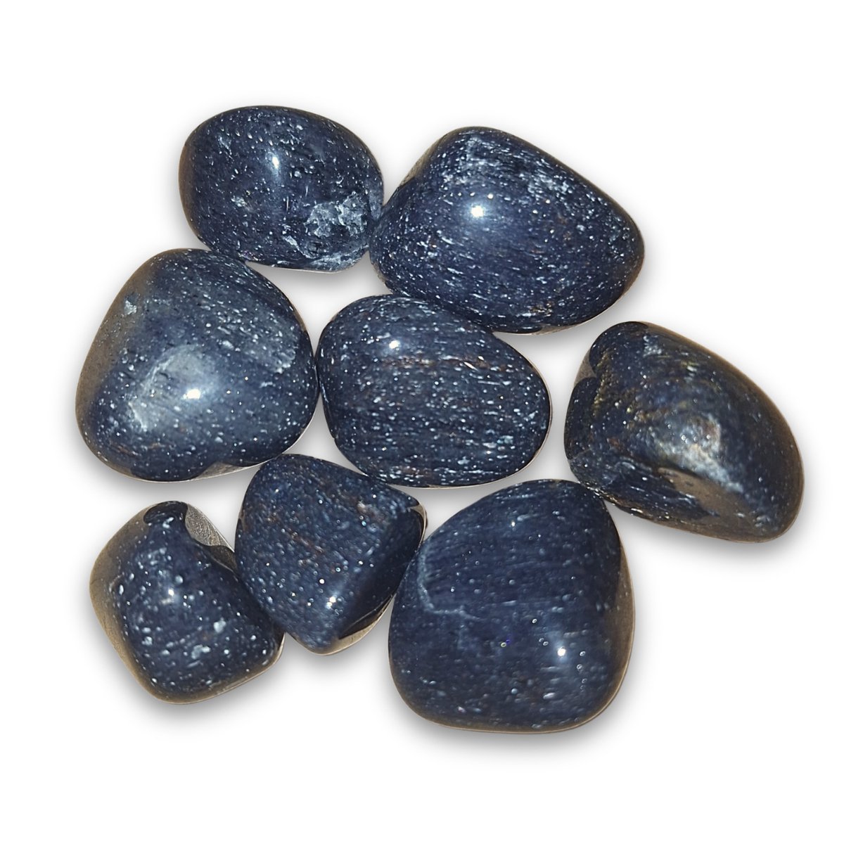 Ruben Robijn Aventurijn blauw trommelstenen 100 gr. (mt3)