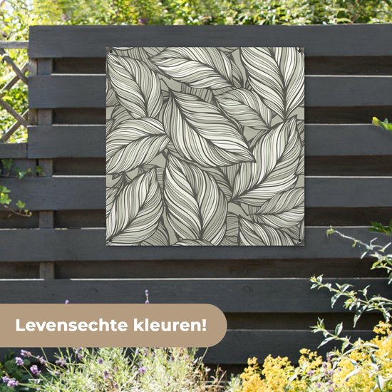 Toile de jardin Nature - Motif - Feuilles - 100x100 cm