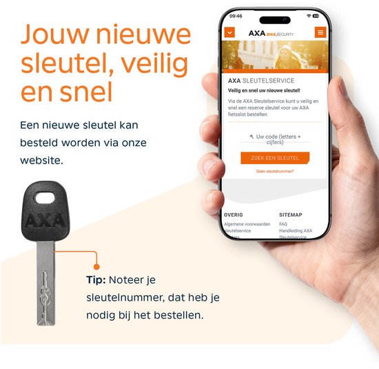 AXA Resolute 12/60 Kabelslot - Slot voor Fietsen - Gebruiksvriendelijk - 60 cm lang - Diameter 12 mm - Zwart van AXA — afbeelding 5