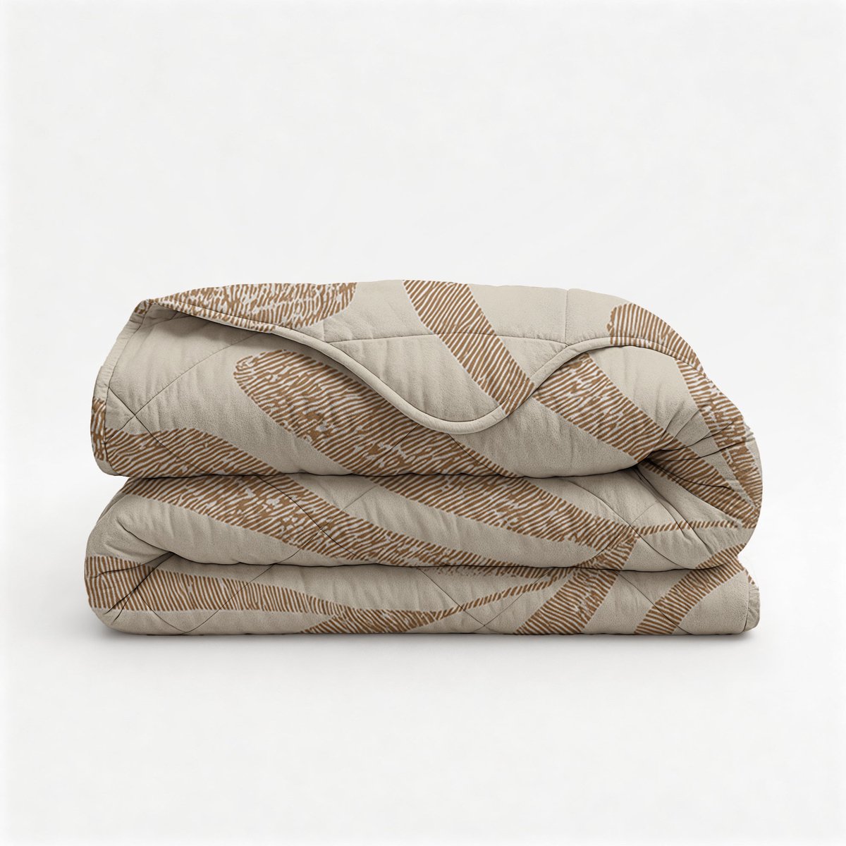Dekbed-Discounter - Fresh and Co Dekbed Zonder Overtrek 240 x 200 cm - Verkoelend - Wasbaar dekbed - Zonder Hoes - Inclusief kussensloop - Beige, Bruin