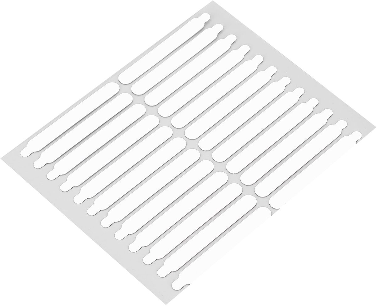 ZEYNOMAX- Dubbelzijdige Tape Extra Sterk - Nageltape - Lichtgewicht - Transparante Tape - 10 Vellen (24 Strips/Blad) - Gemakkelijk te Gebruiken
