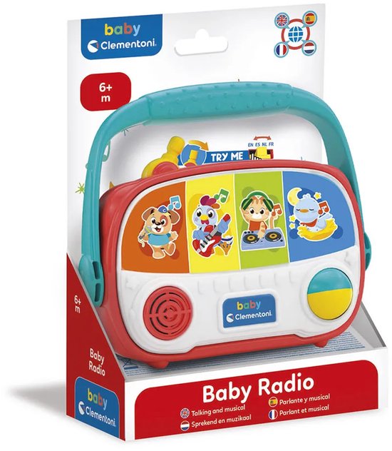 Clementoni Baby - Radio - Met spraak en muziek - vanaf 6 maanden van Clementoni — afbeelding 2