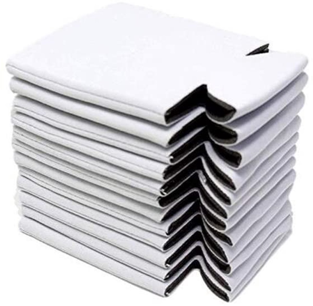 JHUBERS- Koelere Mouwen 10 stuks - Zachte Geïsoleerde Koelers - Herbruikbare Drink Coolies - Opvouwbare Flessen - Voor Buiten/Barbecue - Bescherming tegen Condensatie - Blikkoeler