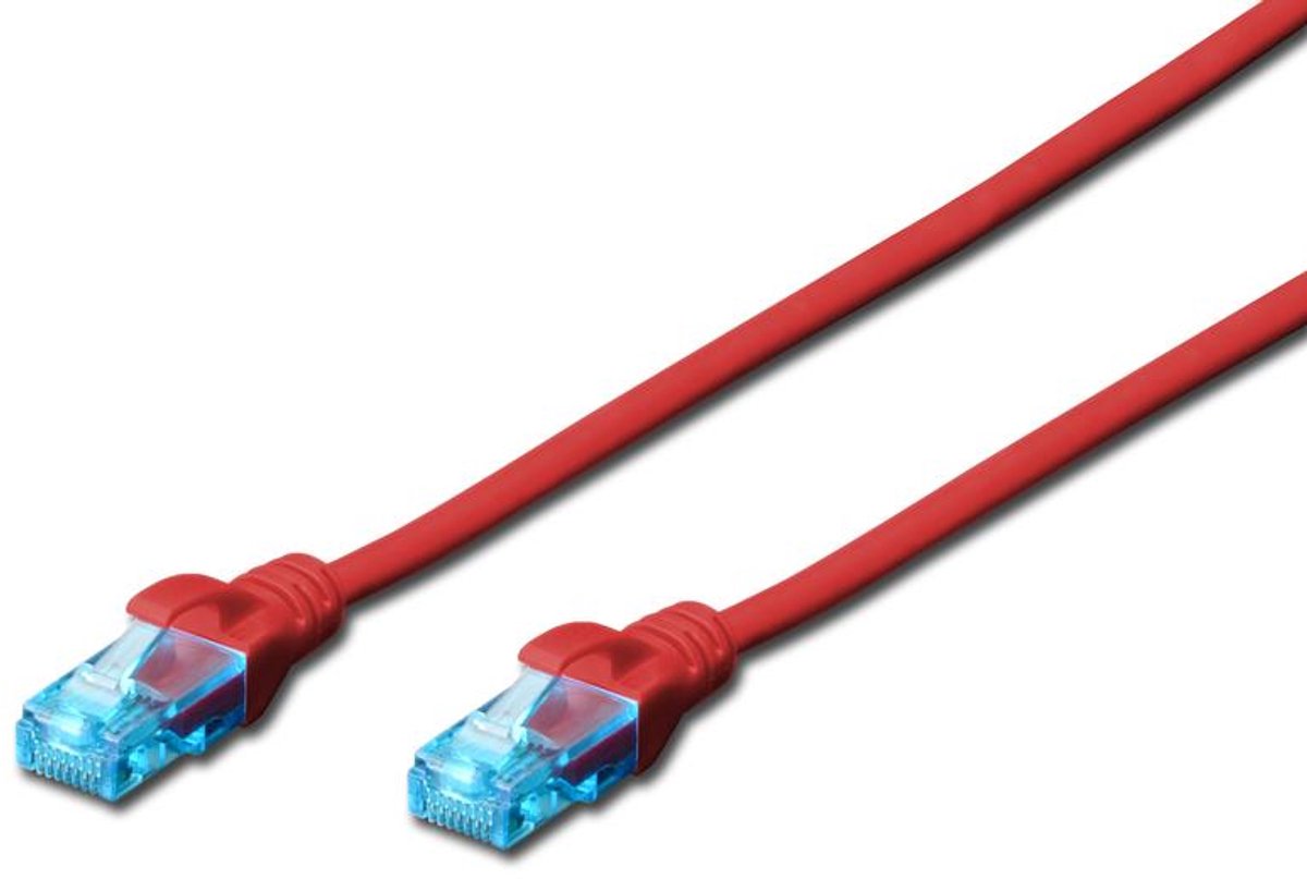 Digitus Patchcord Utp-Kabel Voor Netwerk Cat5E Pvc 025M Flexibel En Duurzaam