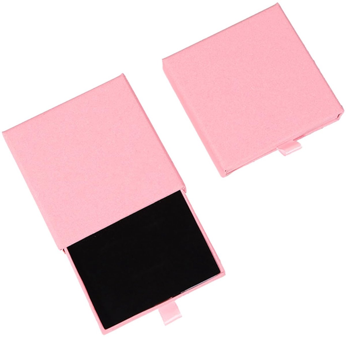 Dailygoods- Sieradenbox Klein - Cadeaudoos - Sieradendoos - Geschenkdoos - Opbergdoos - Hoogwaardige Papier - 9 x 9 x 1.7 cm - Cadeaubox
