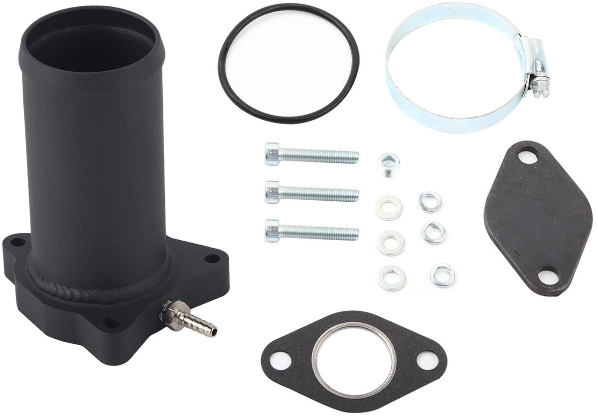 Dailygoods- EGR-klep Vervangende Buis - EGR-Verwijderkit - 1.9 TDI 130/160 CV - Brandstofverbruik Verbeteren - Uitlaatgassen Verminderen - Handige Installatie - Afvoerklep