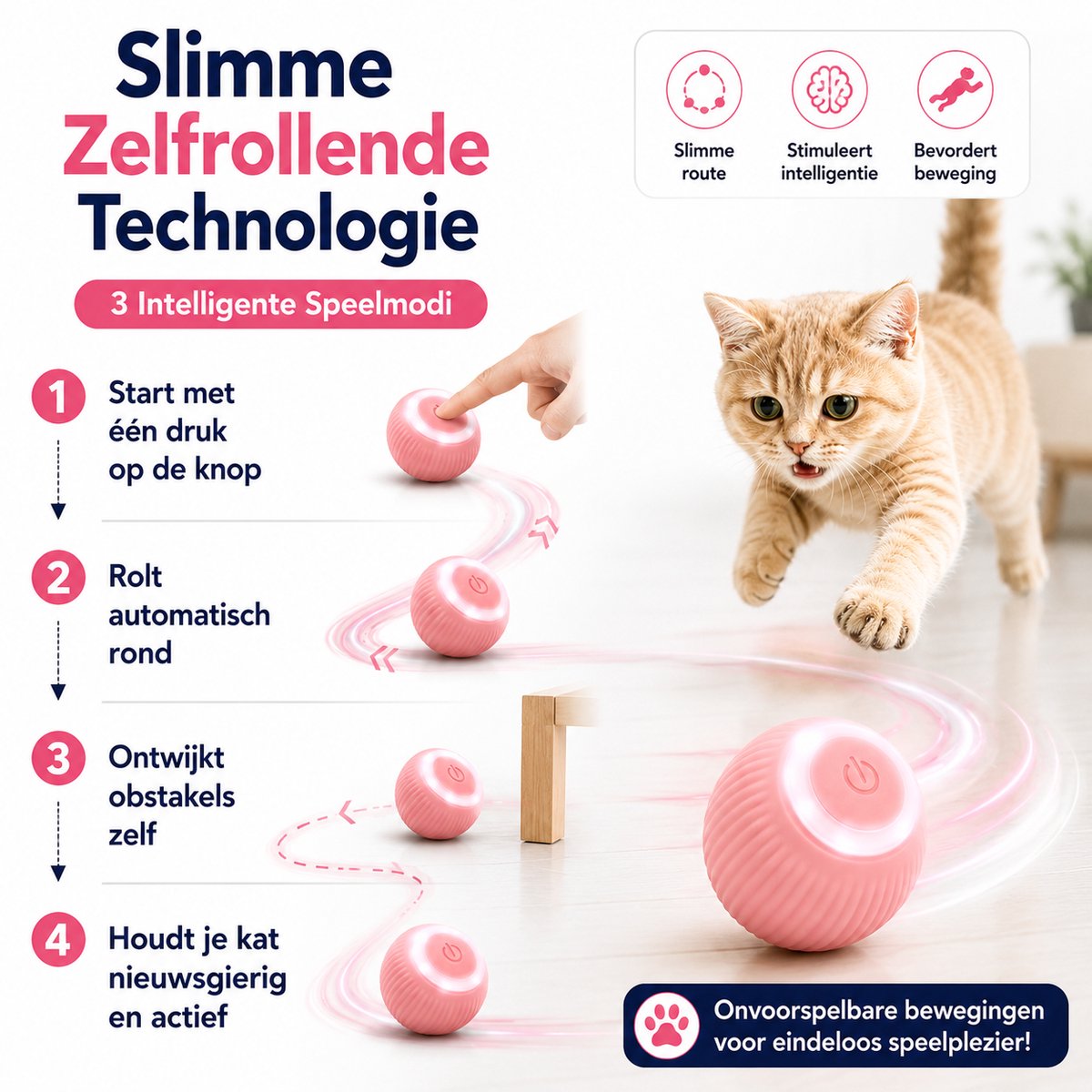IMENGINE KoningBen Interactief Kattenspeelgoed - 2 stucks thumbnail 4
