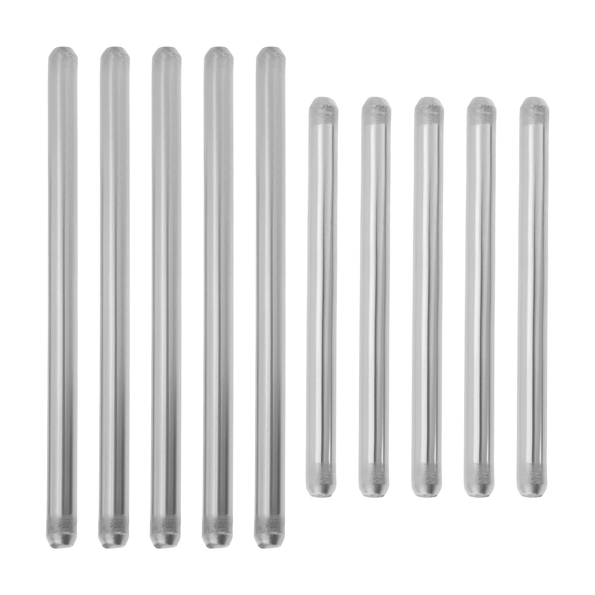 VLEMICO- Horlogebandjes 10 Stuks - Vaste Pin 17mm/20mm - Roestvrij Staal - Compatibel met SWATCH - Duurzaam - Eenvoudig te Installeren - Horloge