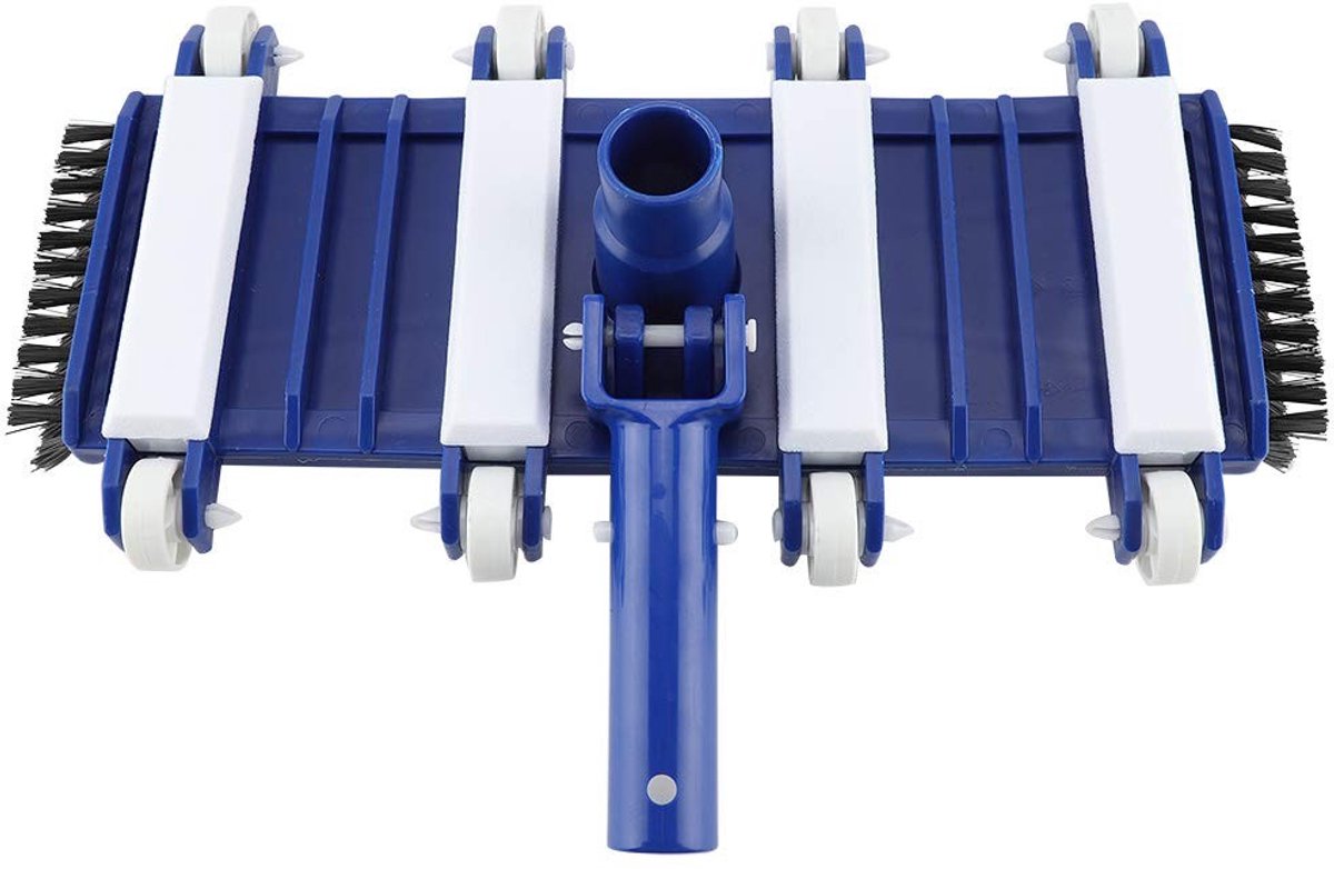 Dailygoods- Zwembadstofzuiger Professionele Flexibele Vacuümkop - Verlengstangen 30 cm - Voor In- en Bovengrondse Zwembaden - Reinigingsborstel - Geschikt voor Thuisgebruik - Zwembadreiniger