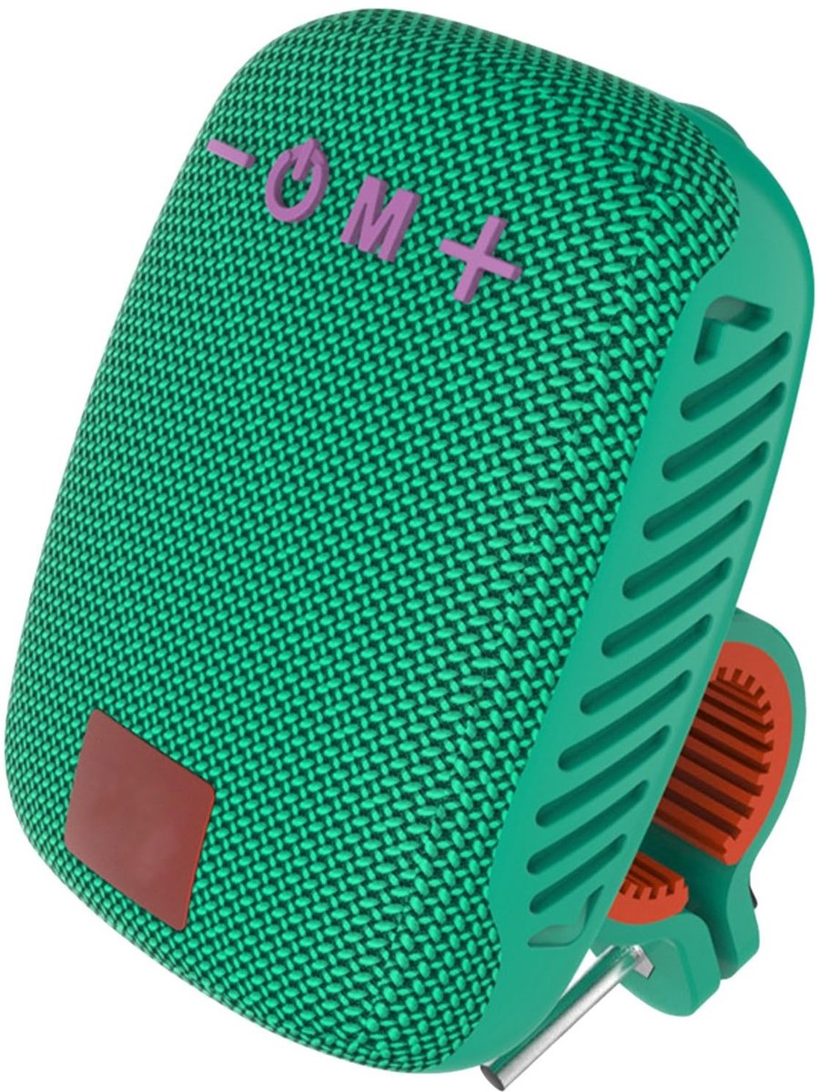 Dailygoods- Stuurluidspreker Waterdicht IPX5 - Draagbare Luidspreker - FM-radio - USB Oplaadbaar - Geheugenkaartsleuf - Ideaal voor Fietsen - Fietsluidspreker
