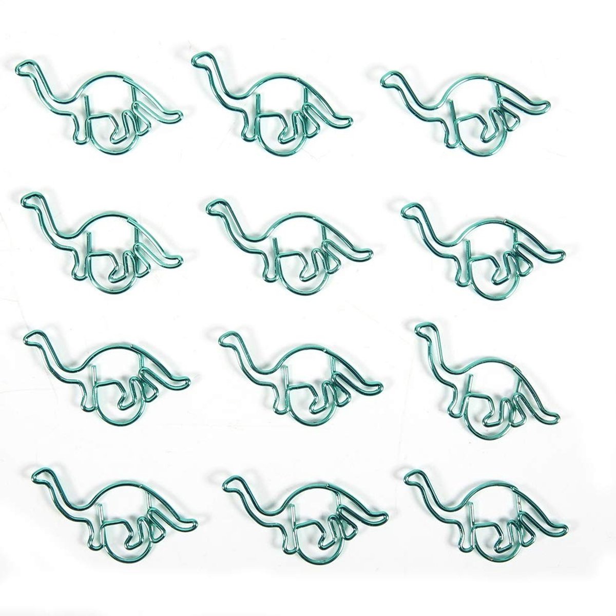 Dailygoods- Bureauklem Dinosaurus - Diervormige Klem - Grappige Bladwijzers - Documenten Clips - Organisatie - Professioneel Ontwikkeld - Papierclip