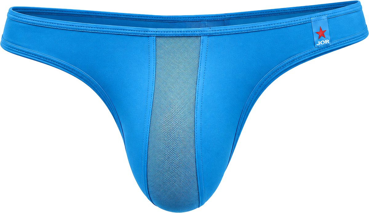 JOR Apolo Thong Turquoise - MAAT L - Erotisch Heren Ondergoed - String voor Man - Sexy mannen String