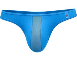 JOR Apolo Thong Turquoise - MAAT L - Erotisch Heren Ondergoed - String voor Man - Sexy mannen String