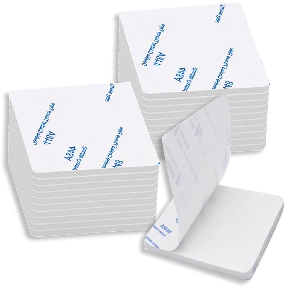 200 Stuks Zelfklevende Pads, Dubbelzijdige Schuimkussens voor Muren, Vloeren en Glas - Sterke Plakpads voor Diverse Toepassingen
