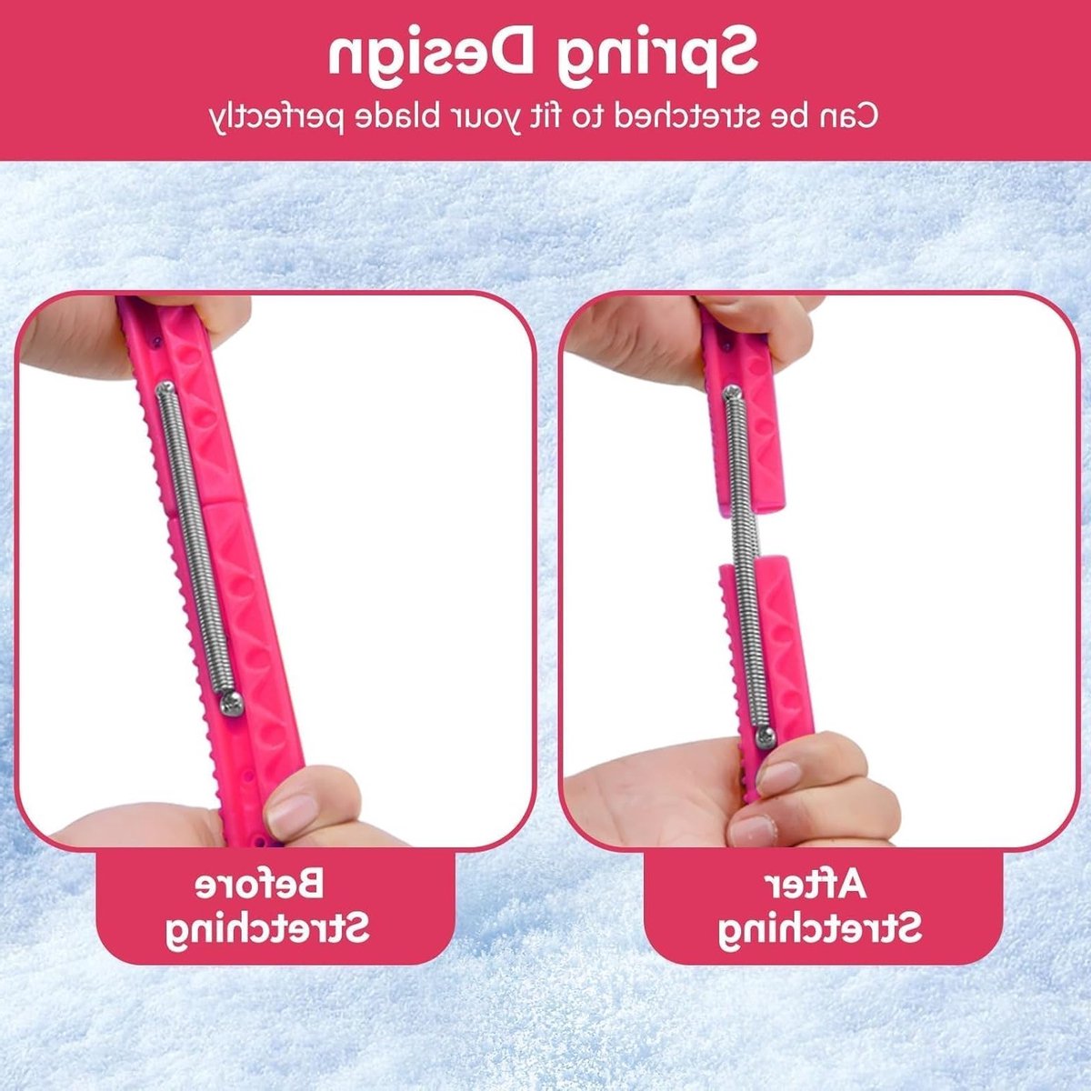 Dailygoody - Verstelbare Ice Skate Guard - Schaatsen Bescherming