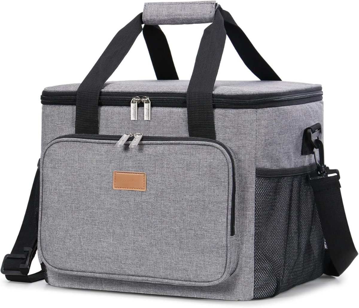 Picknicktas - Picknickmand - Lunchtas - Lunch Bag - Koeltas - Koelrugtas - Koelrugzak - Cooler Bag - Thermotas - 24L - Grijs - van Imperatoris