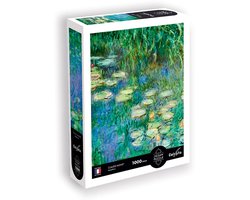 Sentosphère puzzel Waterlelies Monet 1000 stuk - kunstpuzzel volwassenen.