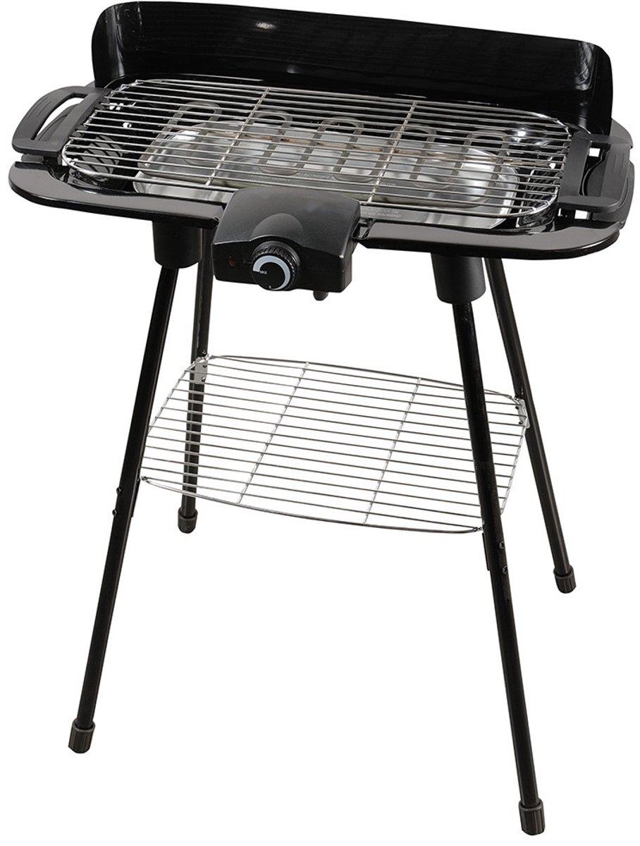 Master Grill MG401 - Elektrische Grill - 2000W - Thermostaat - Verstelbare Hoogte