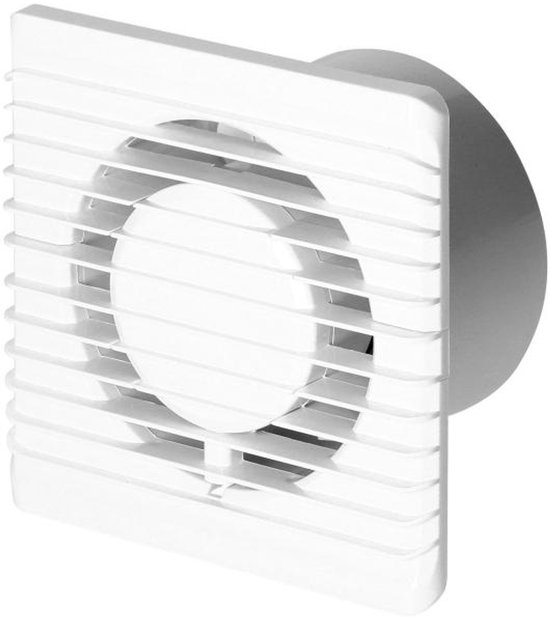 Badkamerventilator 125 mm Orno BF-125/S stijlvol stil 34 dB 140 m³/h wandmontage vocht afvoer