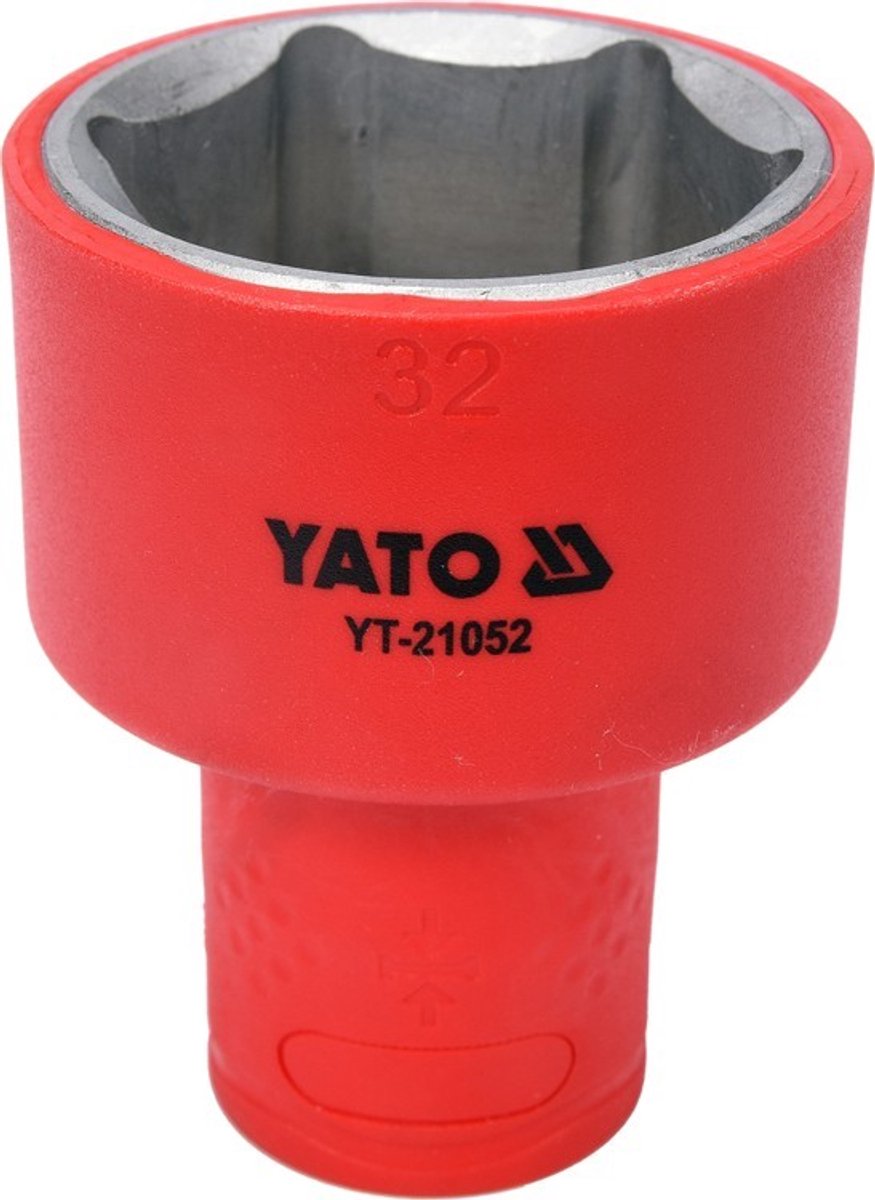 Yato - VDE Geïsoleerde Dopsleutel - 32mm - 1/2" - CrV Staal